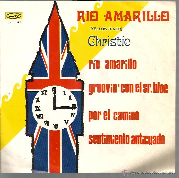 Discos de vinilo: EP CHRISTIE : RIO AMARILLO ( YELLOW RIVER ) - Foto 1