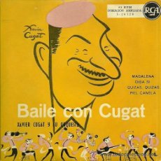 Discos de vinilo: XAVIER CUGAT EP SELLO RCA AÑO 1958. Lote 39655460