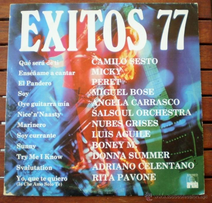 Discos de vinilo: EXITOS 77 - VINILO LP 33 RPM - Foto 1