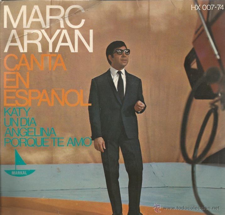 Discos de vinilo: EP MARC ARYAN CANTA EN ESPA&Ntilde;OL : KATY - Foto 1