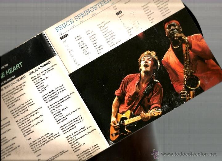 Discos de vinilo: BRUCE SPRINGSTEEN : RARO SINGLE CON DOBLE CUBIERTA Y POSTALES - Foto 3