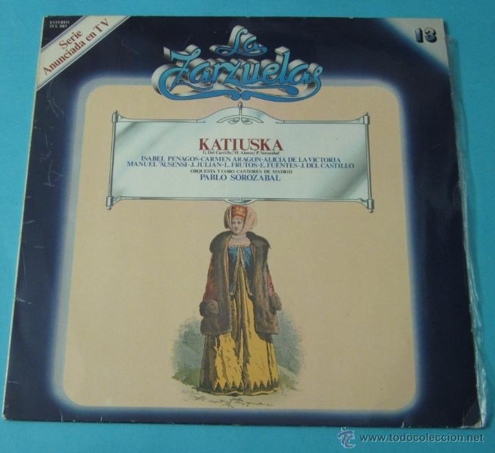 Discos de vinilo: KATIUSKA. G. DEL CASTILLO / M. ALONSO / P. SOROZABAL - Foto 1