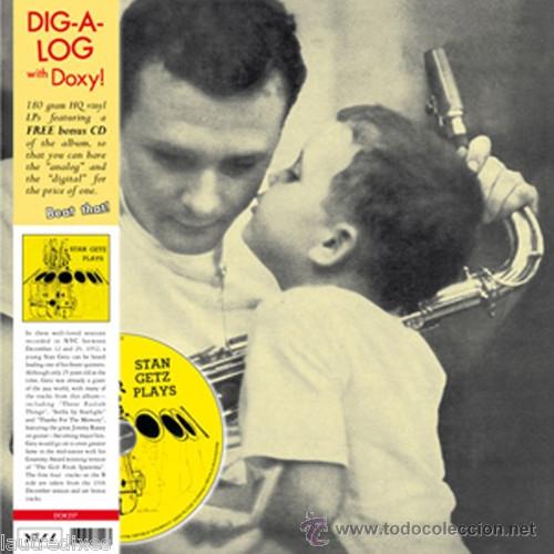 Discos de vinilo: Stan Getz Plays (LP + CD) - Foto 1