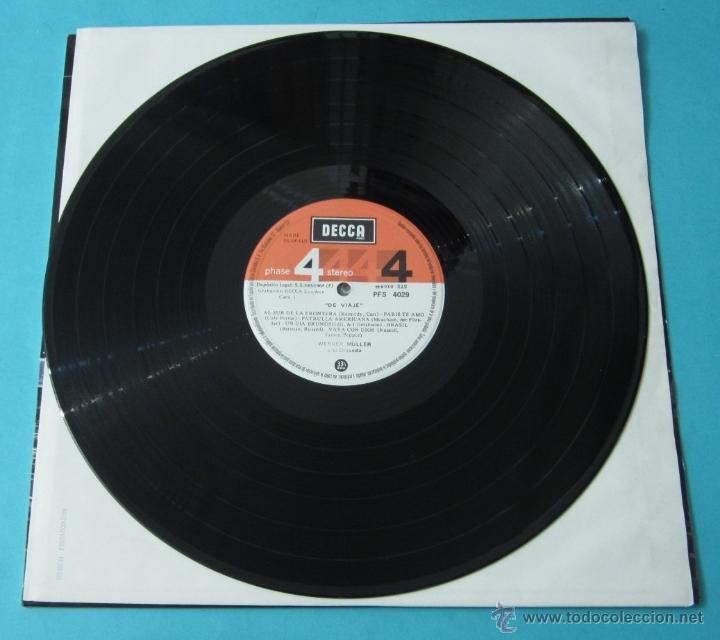 Discos de vinilo: DE VIAJE. WERNER M&Uuml;LLER Y SU ORQUESTA - Foto 3