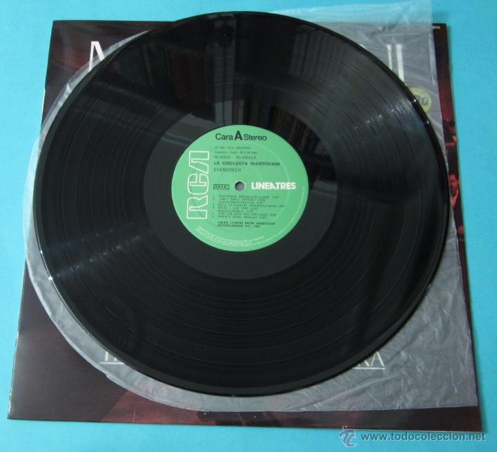 Discos de vinilo: EVERGREEN. THE MONTOVANI ORCHESTRA - Foto 3
