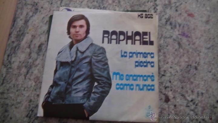 Discos de vinilo: RAPHAEL LA PRIMERA PIEDRA - Foto 1
