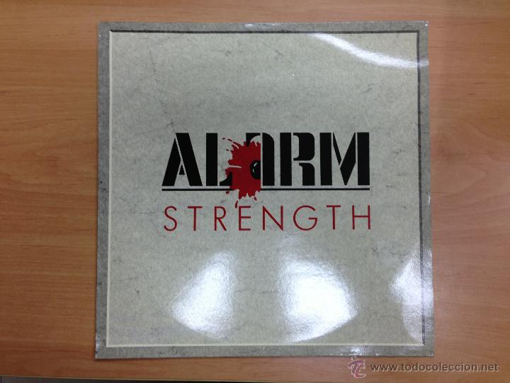 Discos de vinilo: LP ALARM - STRENGTH EDITADO EN ESPA&Ntilde;A - Foto 1