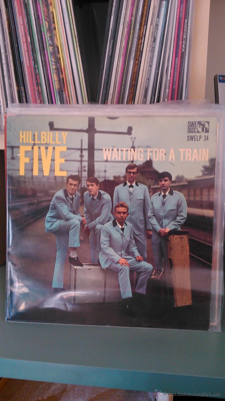 Discos de vinilo: HILLBILLY FIVE - WAITING FOR A TRAIN - Foto 1
