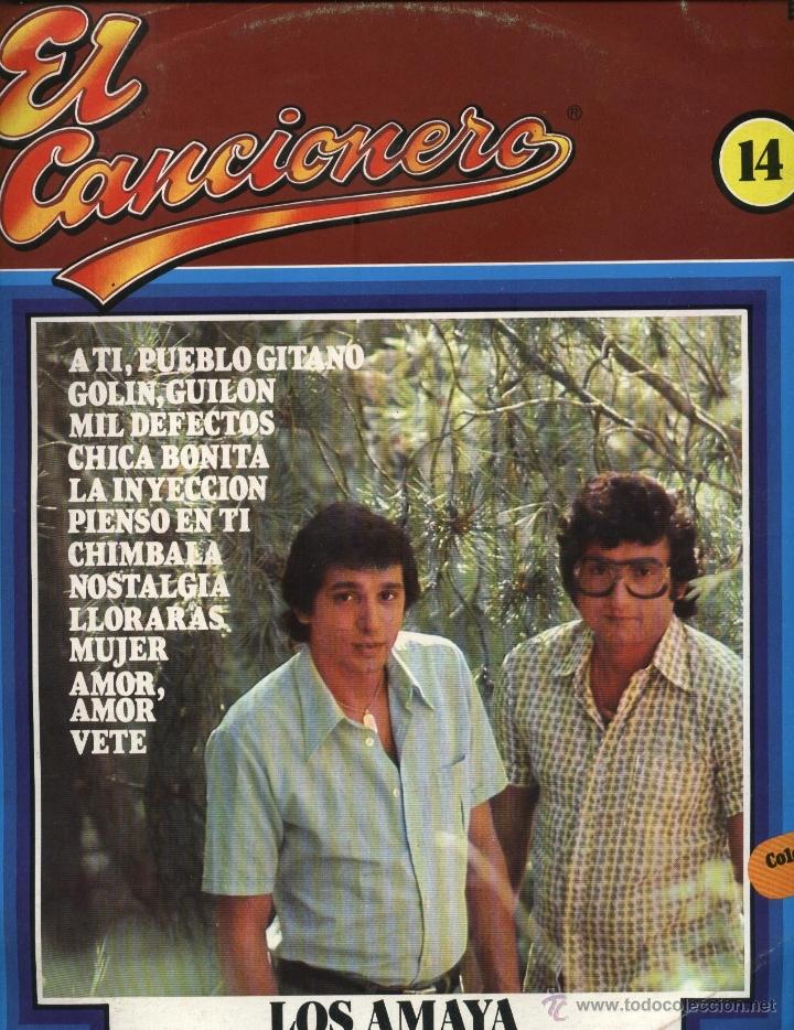 Discos de vinilo: Los Amaya - El Cancionero 14 - Foto 1