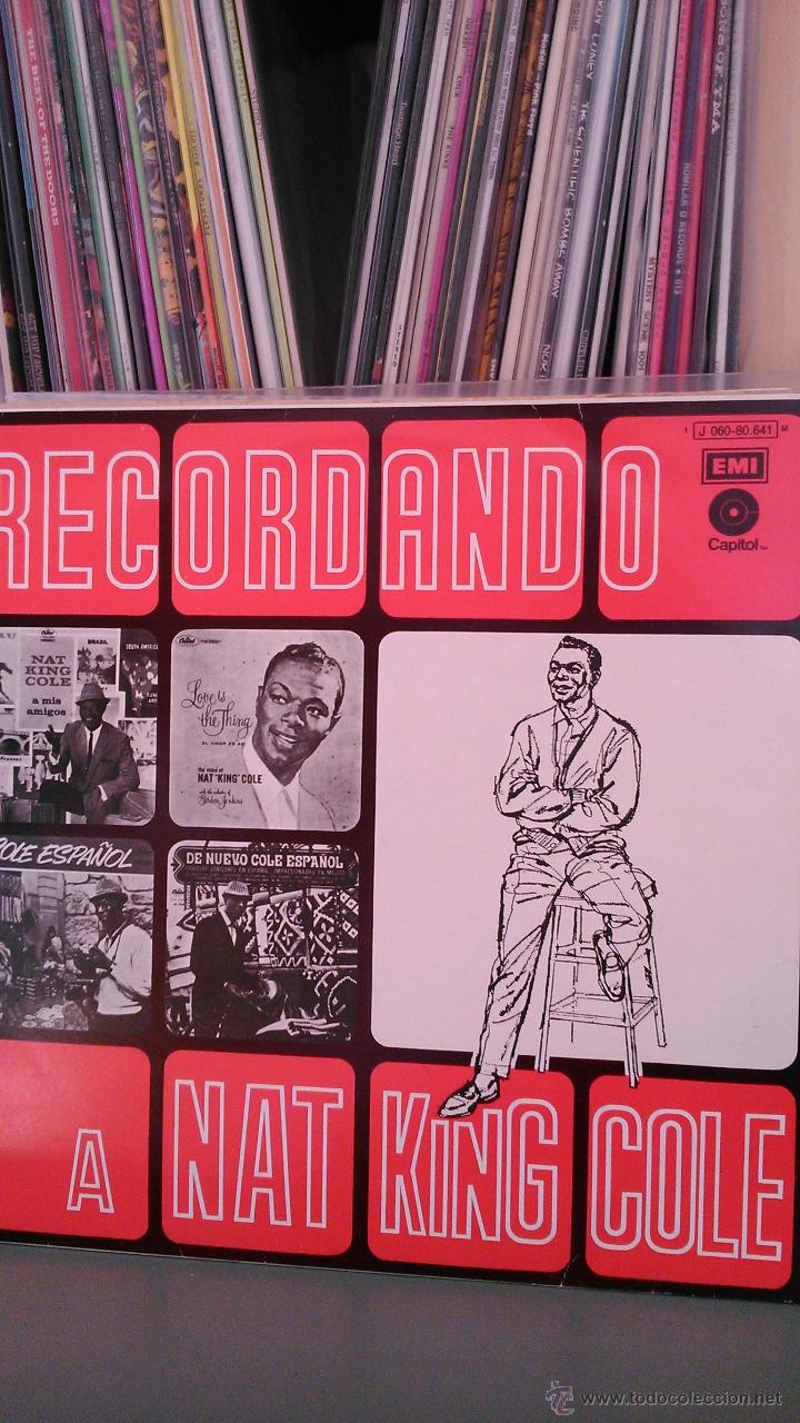 Discos de vinilo: NAT KING COLE - RECORDANDO A NAT KING COLE - Foto 1