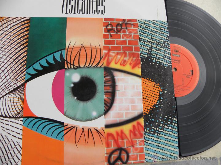Discos de vinilo: VISITANTES -LP 1992 -BUEN ESTADO - Foto 1