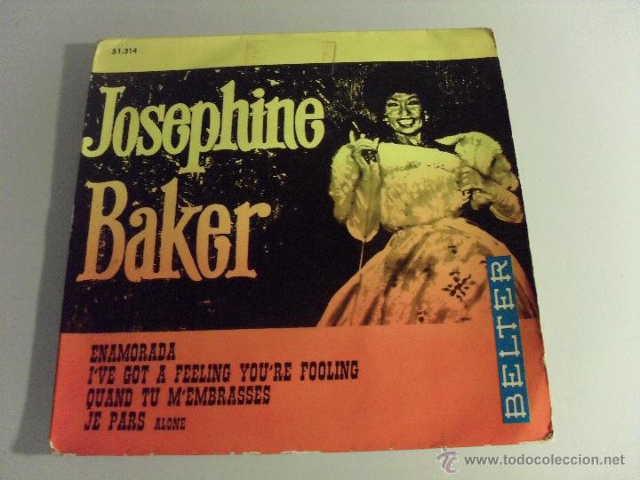 Discos de vinilo: JOSEPHINE BAKER - ENAMORADA + 3 EP 1963 - Foto 1