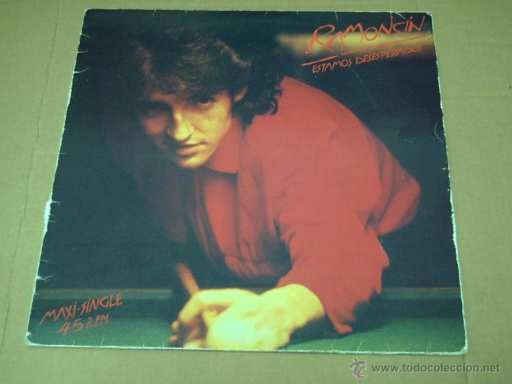 Discos de vinilo: RAMONCIN - ESTAMOS DESESPERADOS - MAXI SINGLE. EMI 1985. - Foto 1