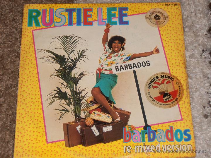 Discos de vinilo: RUSTIE LEE - BARBADOS - UK - MAXI - Foto 1