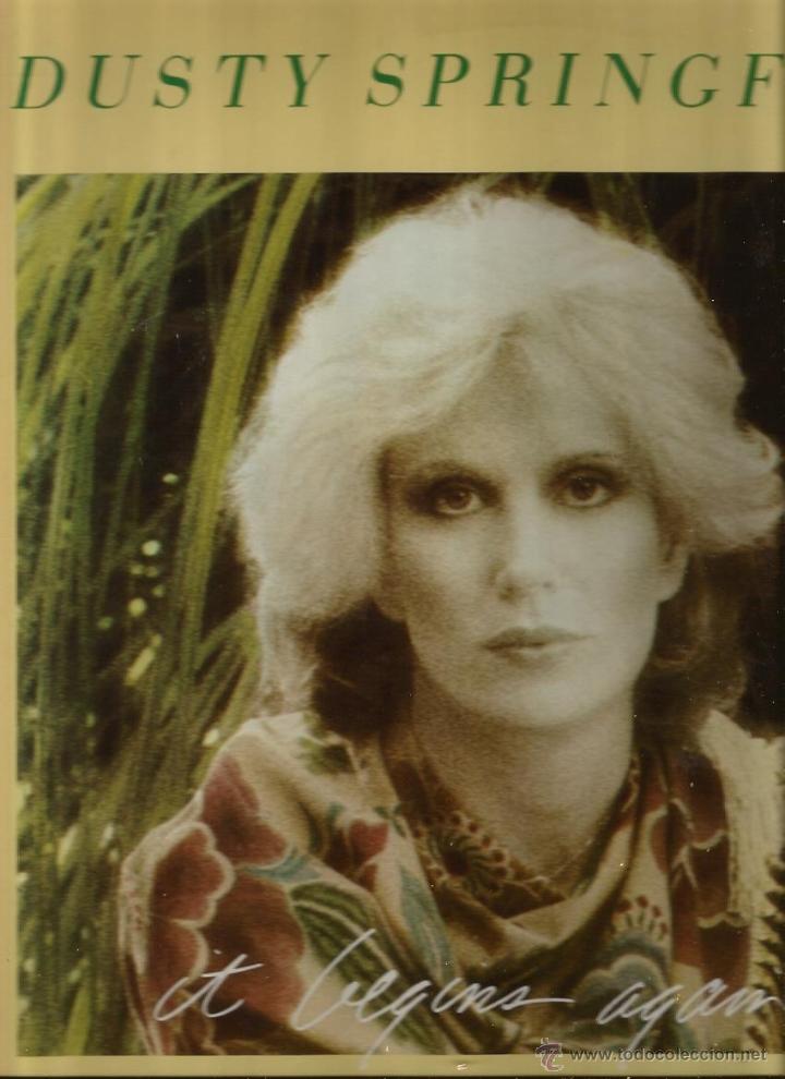 Discos de vinilo: LP DUSTY SPRINGFIELD : AT BEGINS AGAIN - Foto 1