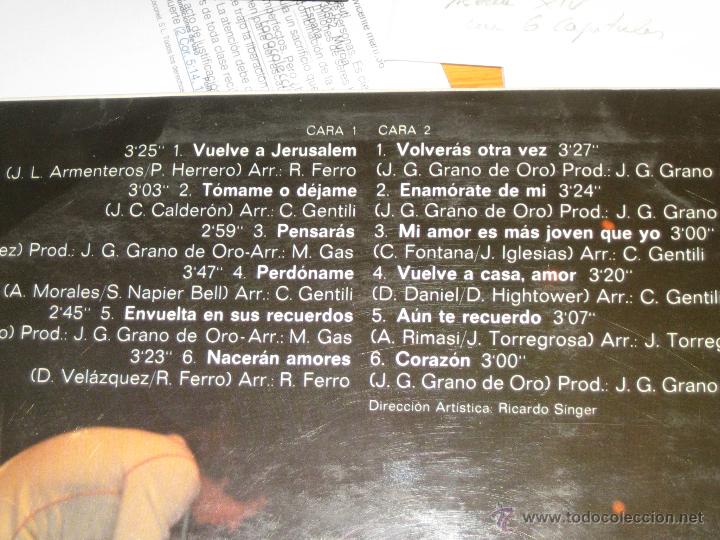 Discos de vinilo: DANIEL VELAZQUEZ - - Foto 2