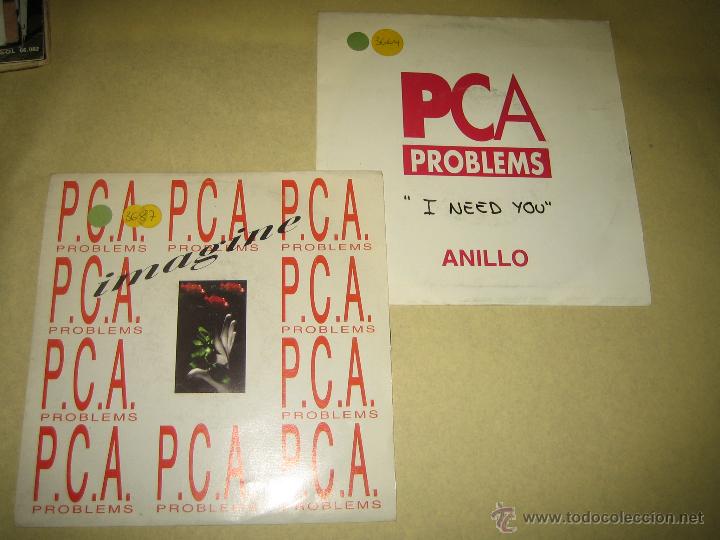 Discos de vinilo: PCA PROBLEMS - LOTE DE DOS SINGLES CON TEMAS DE LOS BEATLES - Foto 1