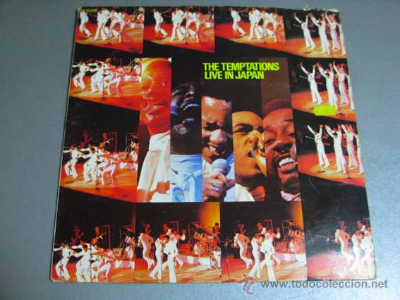 Discos de vinilo: LP THE TEMPTATIONS, Live in Japan - Foto 1