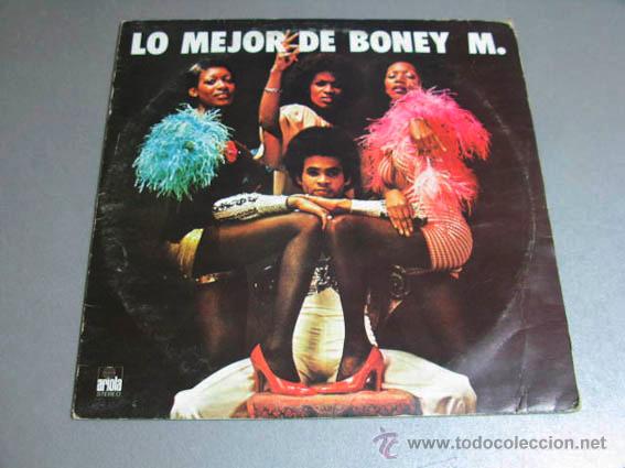 Discos de vinilo: LP LO MEJOR DE BONEY M - Foto 1