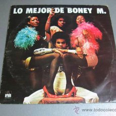 Discos de vinilo: LP LO MEJOR DE BONEY M. Lote 39820208