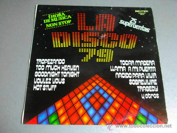 Discos de vinilo: LP LA DISCO 79, Belter stereo mono - Foto 1