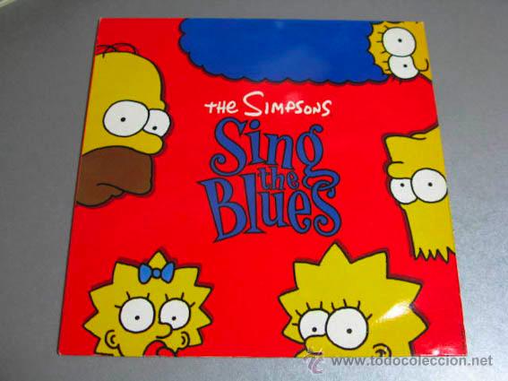 Discos de vinilo: LP THE SIMPSONS, Sing the blues - Foto 1