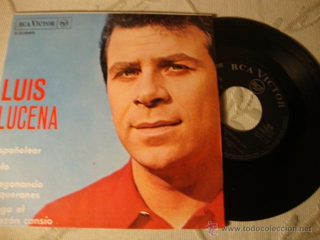 Discos de vinilo: DISCO SINGLE ORIGINAL EP LUIS LUCINA - Foto 1