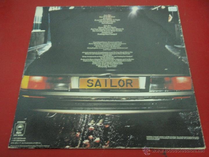 Discos de vinilo: SAILOR ( CHECKPOINT )  1977-HOLANDA  LP33  EPIC - Foto 2