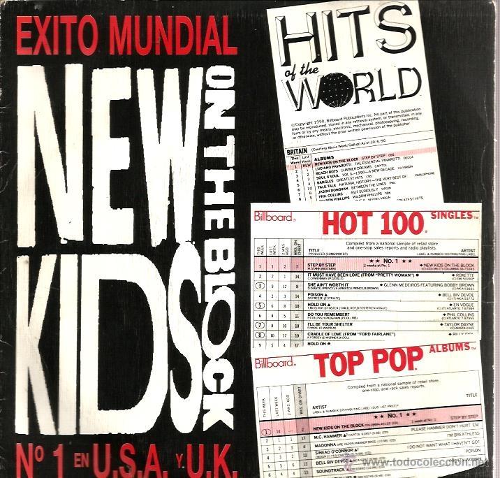 Discos de vinilo: SG NEW KIDS ON THE BLOCK : STEP BY STEP - Foto 1