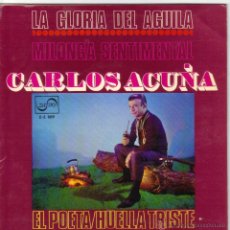 Discos de vinilo: CARLOS ACUÑA EP SELLO ZAFIRO AÑO 1969