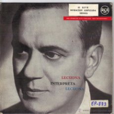 Discos de vinilo: LECUONA INTERPRETA, DOBLE EP SELLO RCA AÑO 1958