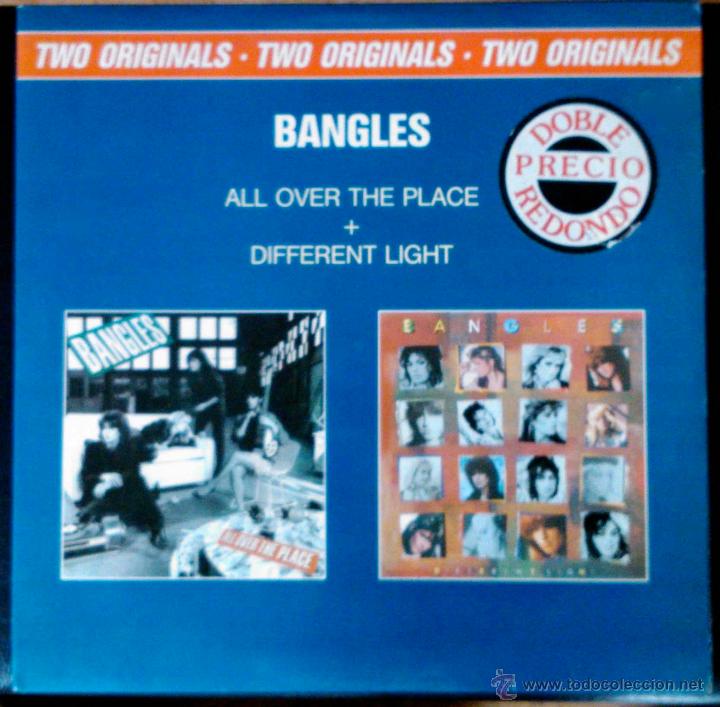 Discos de vinilo: BANGLES, ALL OVER THE PLACE + DIFFERENT LIGHT - DOBLE LP ESPA&Ntilde;A, 2 DISCOS - Foto 1