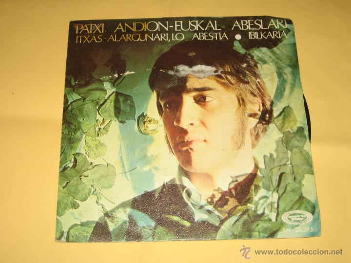 Discos de vinilo: PATXI ANDION - EUSKAL - - Foto 1