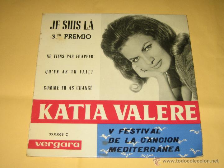 Discos de vinilo: KATIA VALERE - - Foto 1