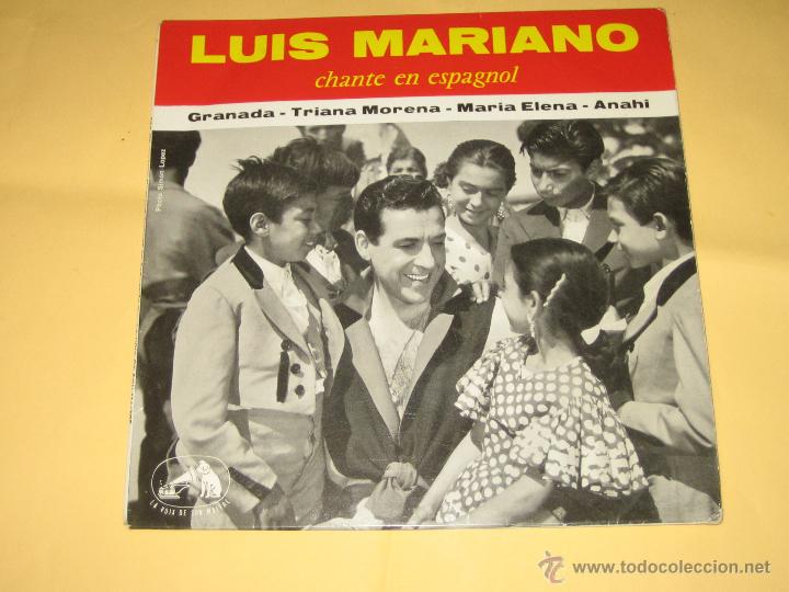 Discos de vinilo: LUIS MARIANO - ED. FRANCESA - Foto 1