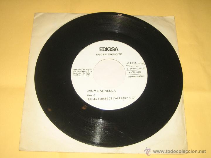 Discos de vinilo: JAUME ARNELLA - PROMO 1977 - Foto 1