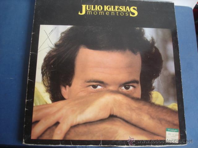 Discos de vinilo: JULIO IGLESIAS MOMENTOS - Foto 1