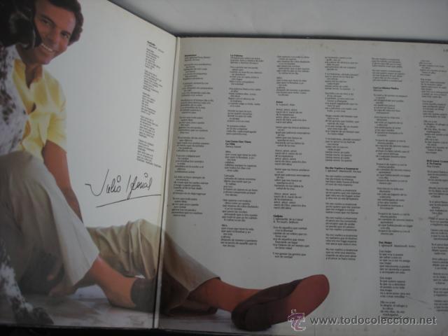 Discos de vinilo: JULIO IGLESIAS MOMENTOS - Foto 2