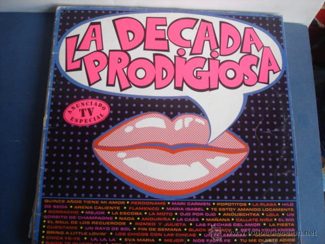 Discos de vinilo: LA DECADA PRODIGIOSA - Foto 1