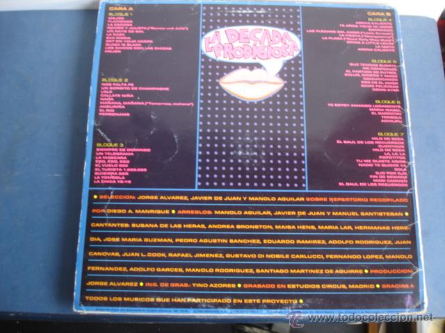 Discos de vinilo: LA DECADA PRODIGIOSA - Foto 2
