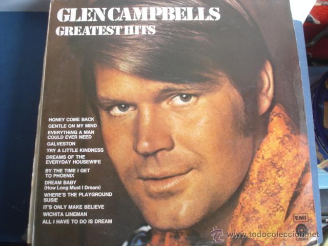 Discos de vinilo: GLEN CAMPBELLS GREATEST HITS - Foto 1