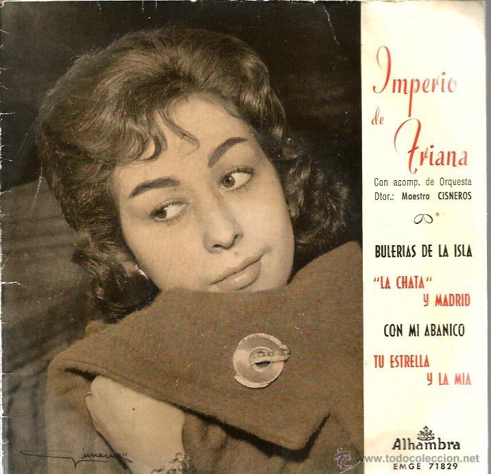 Discos de vinilo: EP IMPERIO DE TRIANA :  BULERIAS DE LA ISLA - Foto 1