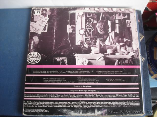 Discos de vinilo: KENNY ROGERS KENNY - Foto 2