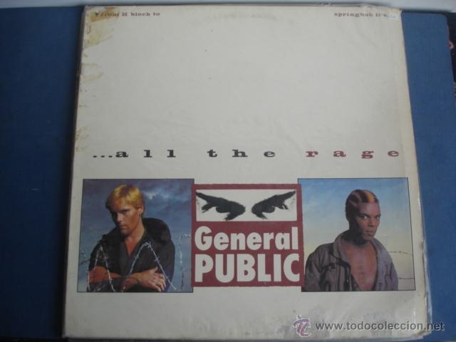 Discos de vinilo: GENERAL PUBLIC  ALL THE RAGE - Foto 1