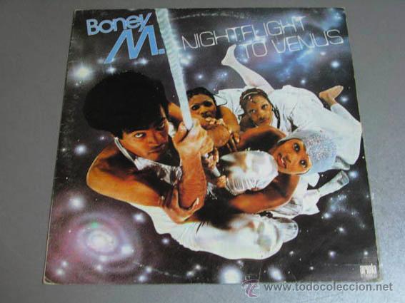 Discos de vinilo: LP BONEY M, Nightflight to venus - Foto 1