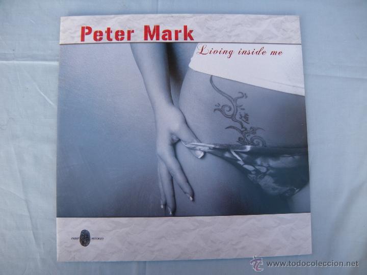 Discos de vinilo: DISCO LP PETER MARK, LIVING INSIDE ME - Foto 1