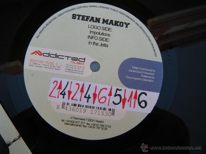 Discos de vinilo: DISCO LP STEFAN MAKOY. IMPOLUTIONS. IN THE JETTA. - Foto 5
