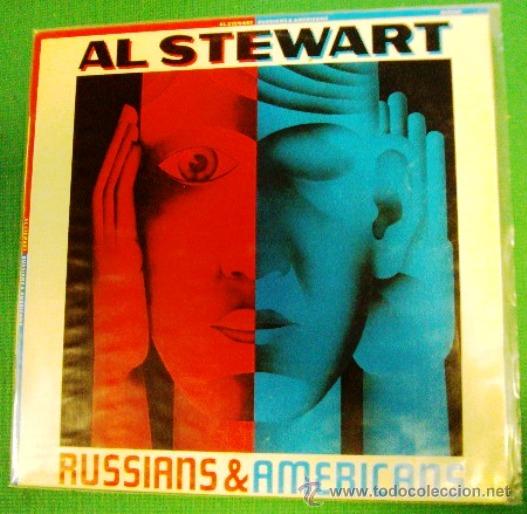 Discos de vinilo: Disco de vinilo de Al Stewart russians & americans - Foto 1