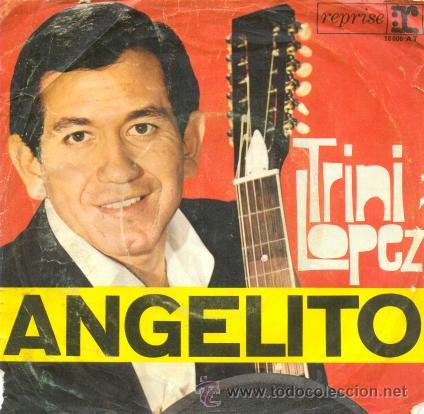 Discos de vinilo: TRINI LOPEZ - ANGELITO / CHAMAKA - SINGLE RARO ALEMAN - Foto 1