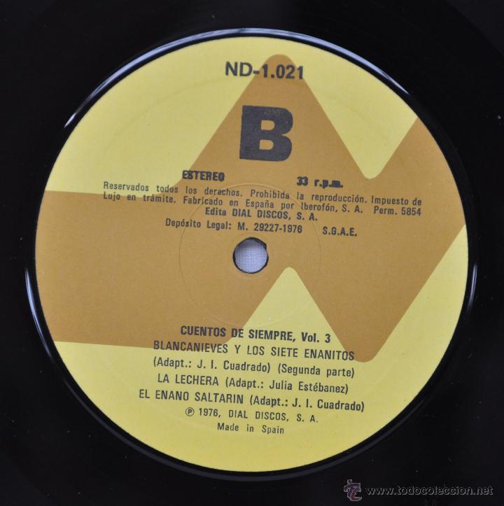 Discos de vinilo: Cuentos de siempre. - Foto 4